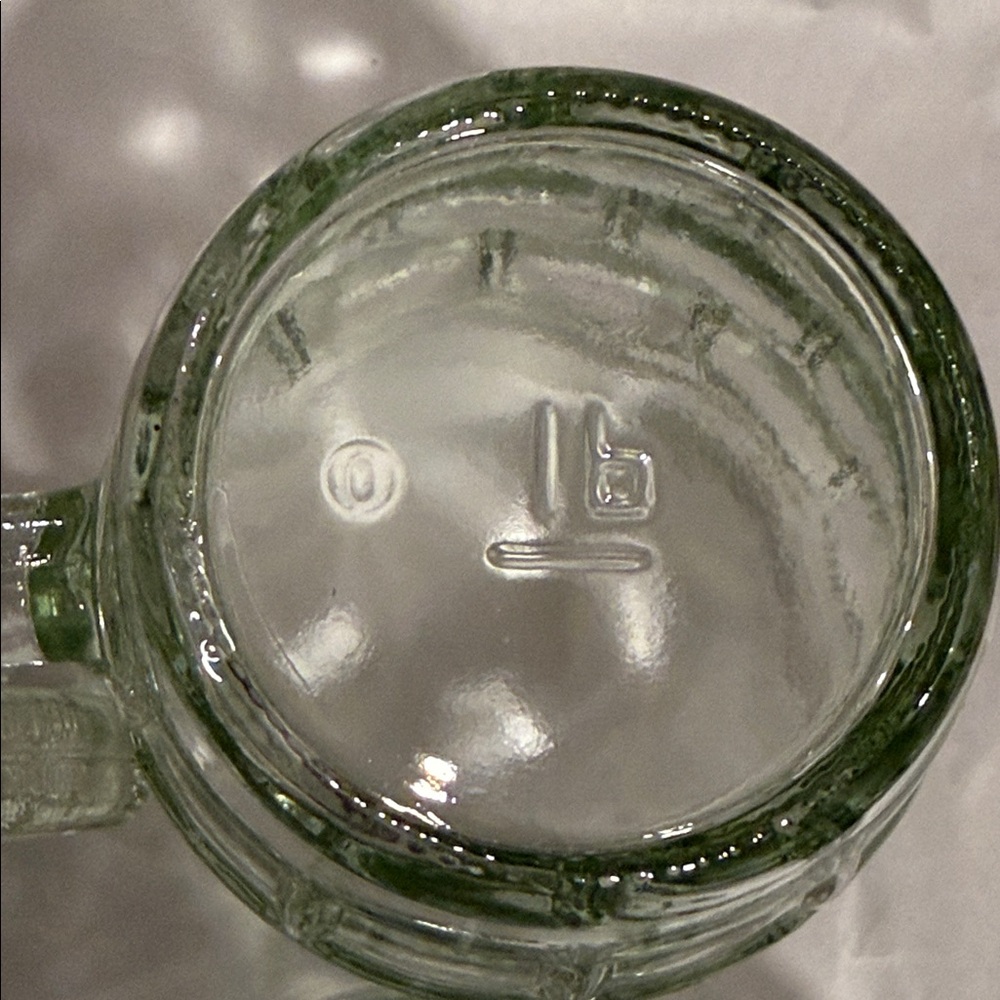 Vintage  Anchor Hocking Windowpane barrel-root beer mugs depression-era glass 4x - Picture 8 of 10